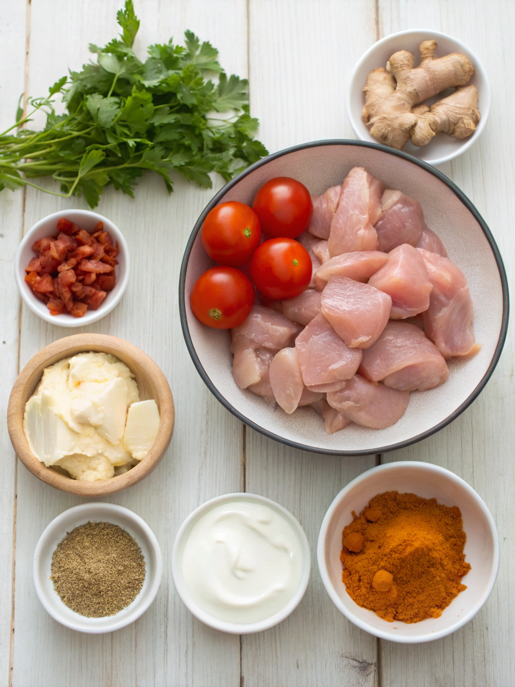 Chicken Makhani Ingredients