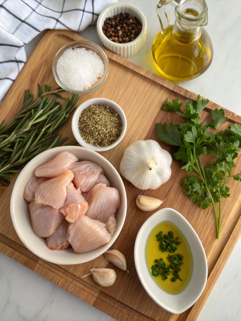 Garlic Chicken Ingredients