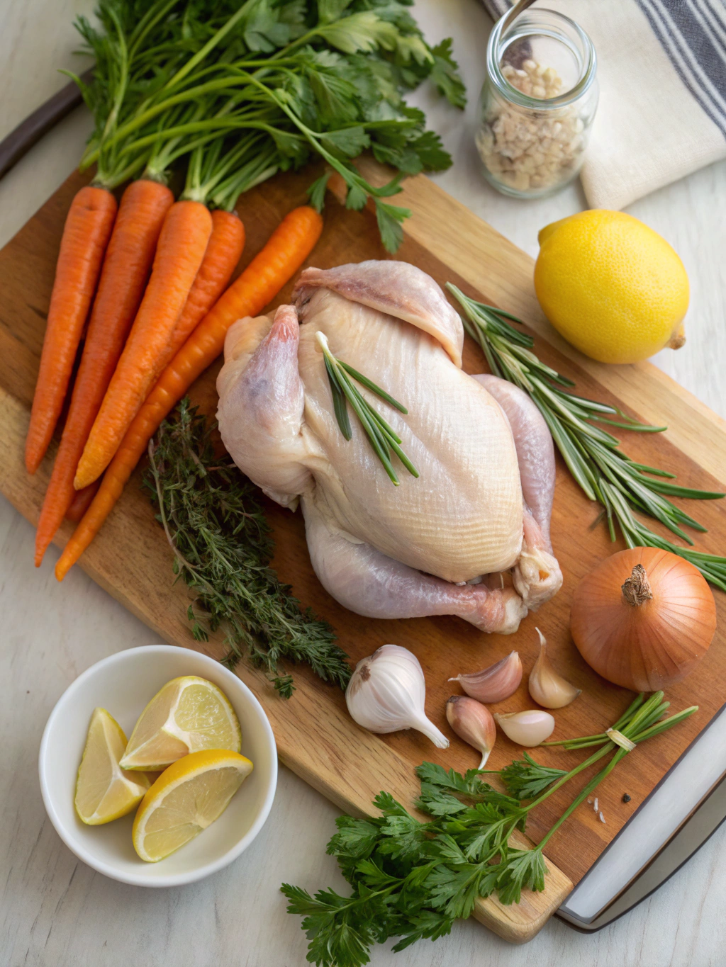 Juicy Roasted Chicken Ingredients