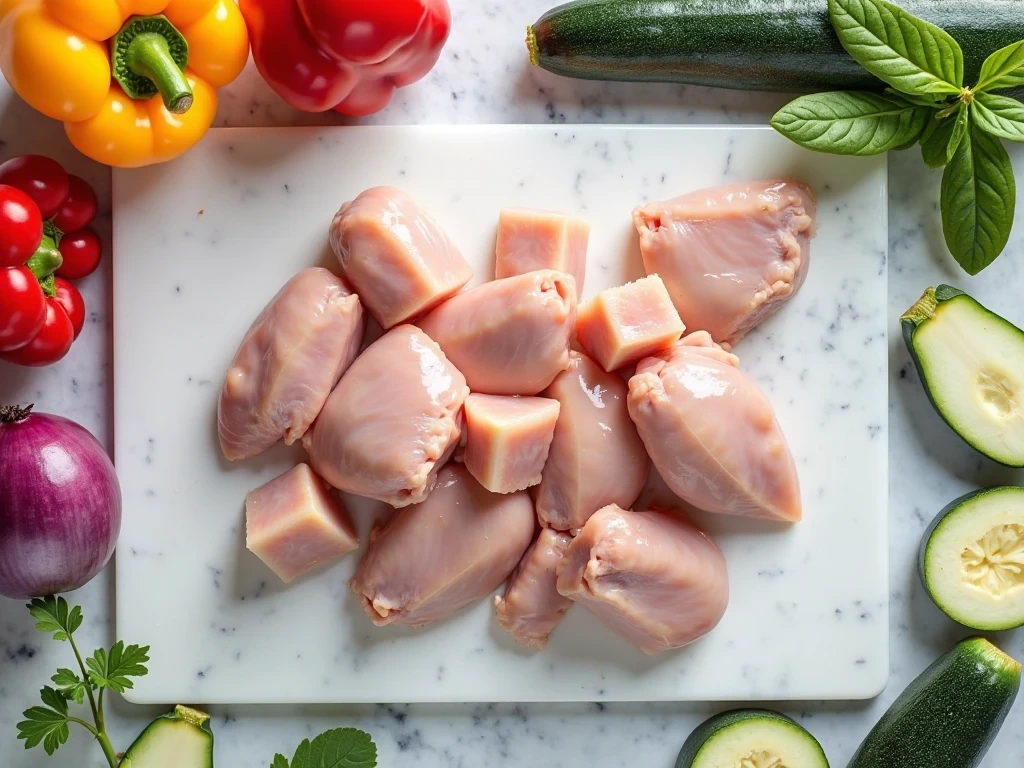 Honey Sriracha Chicken Skewers ingredients