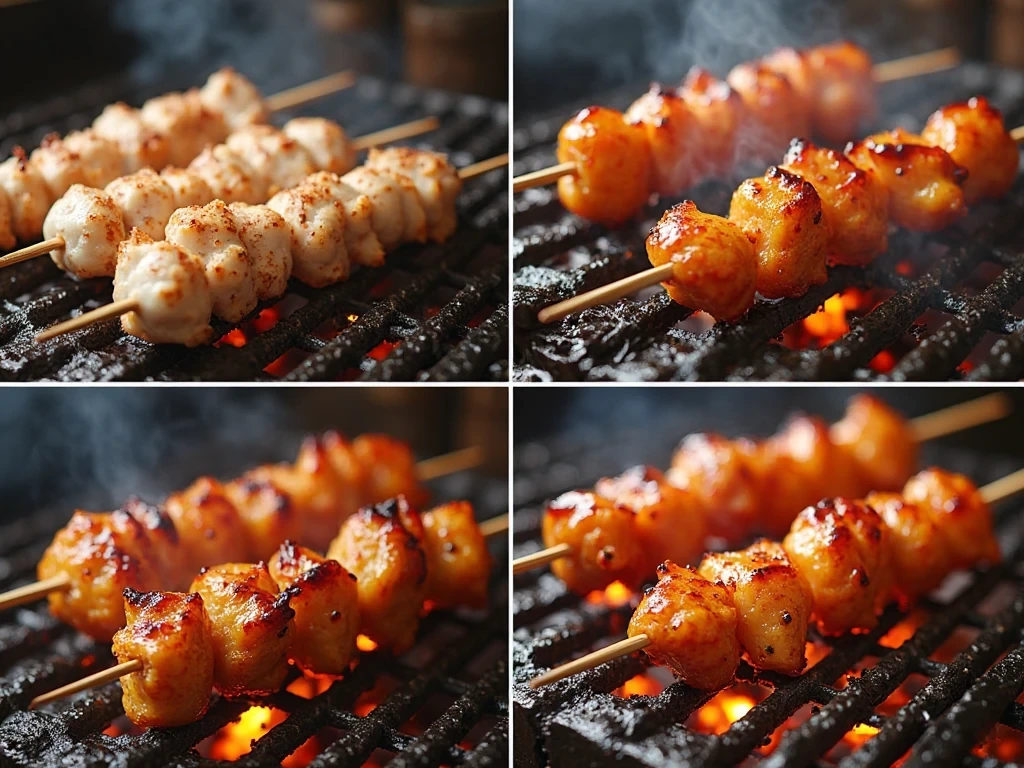 Honey Sriracha Chicken Skewers step 3