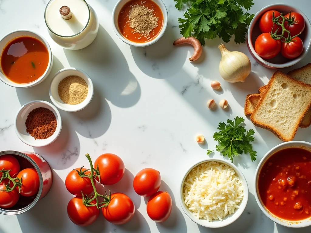 Tomato Soup and Grilled Cheese Casserole