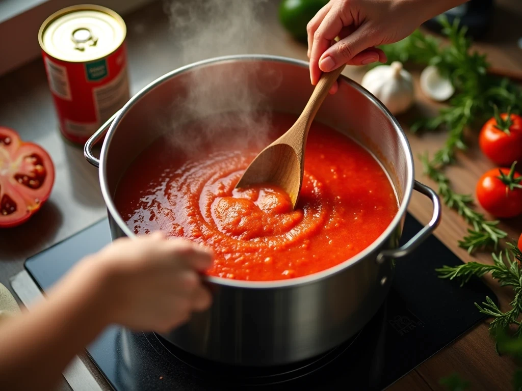 Tomato Soup and Grilled Cheese Casserole step1