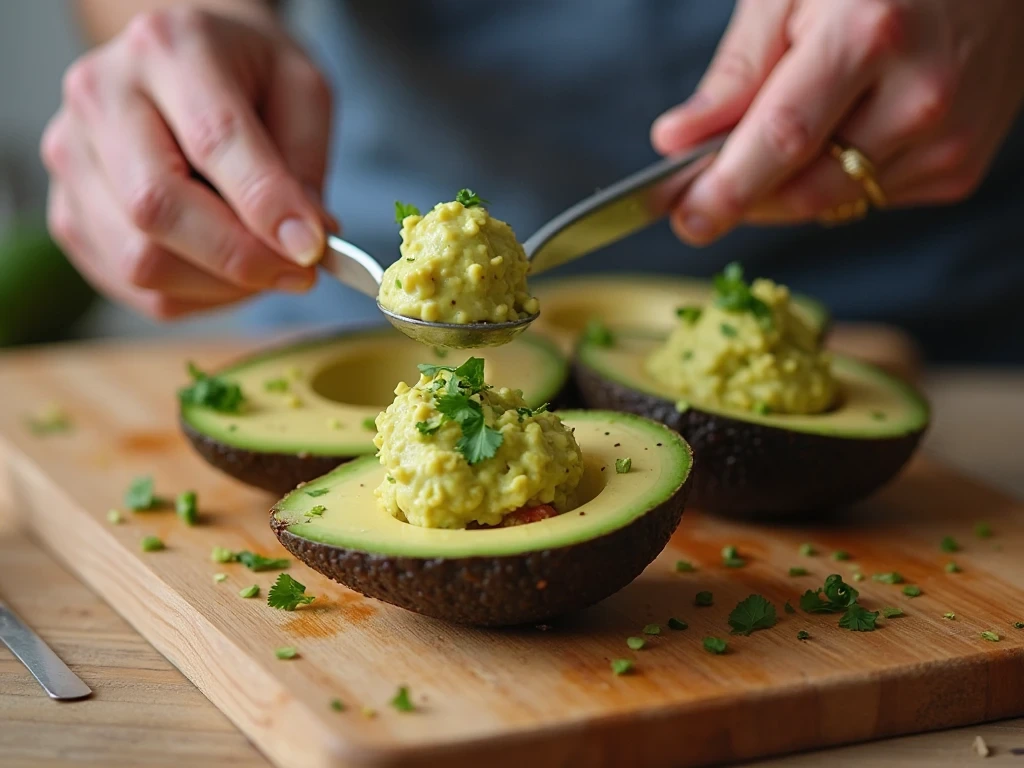 Grilled Chicken Avocados